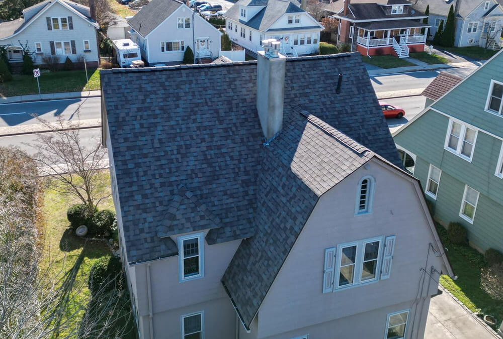 new gutters installed on a home in wareham ma