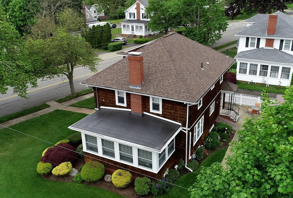roof construction in new roof installation in North Attleboro, MA
