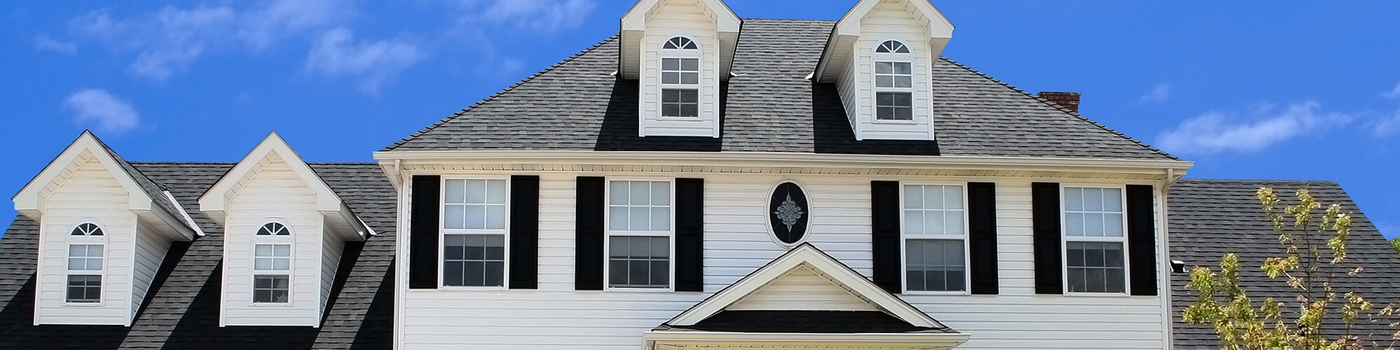 home benefiting from new gutters in ashland
