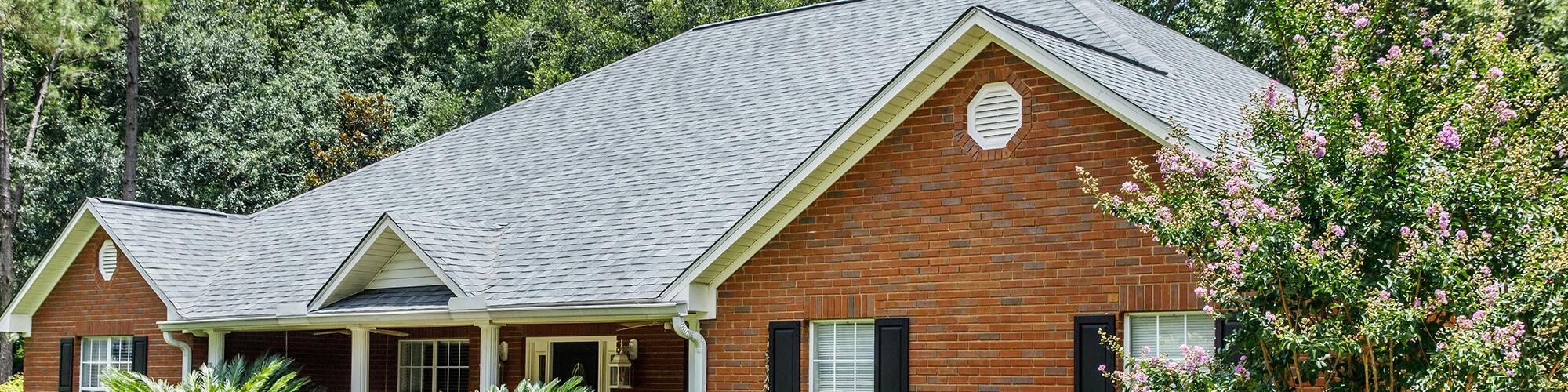 home benefiting from new gutters in wayland