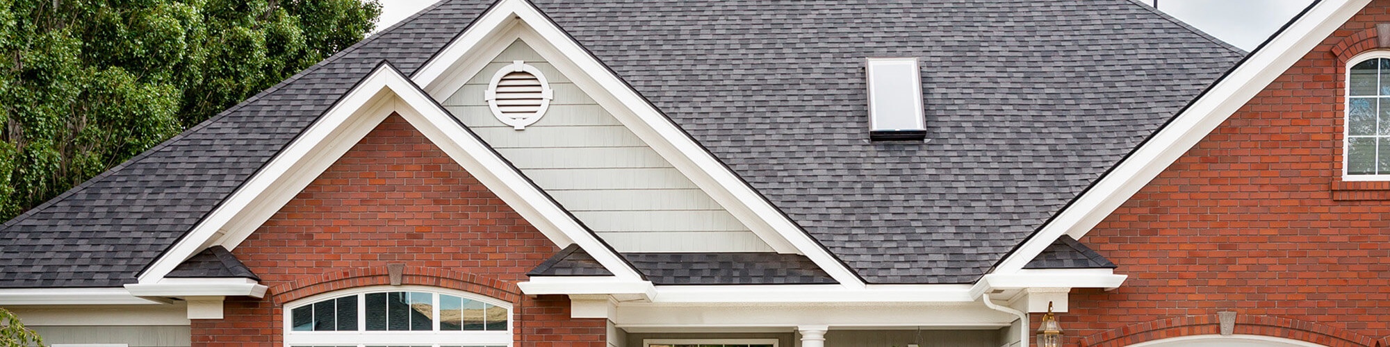home benefiting from new gutters in weymouth town