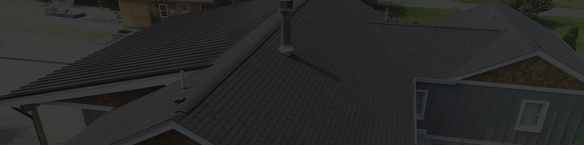 Residential roof in Massachusetts