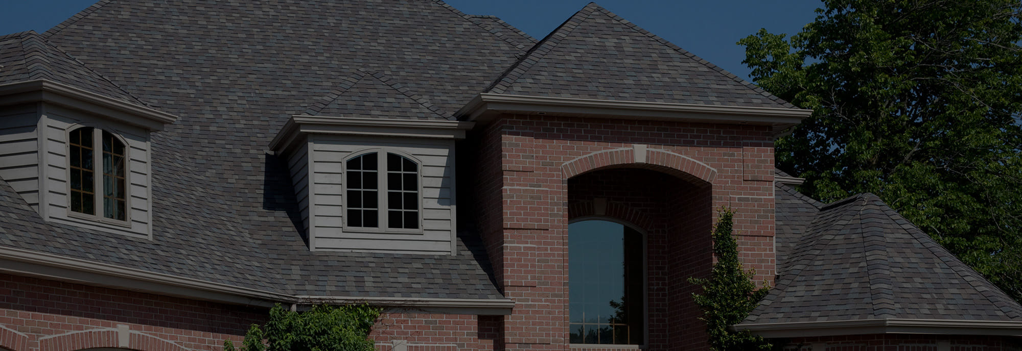 asphalt roof installation on a home in Rhode Island