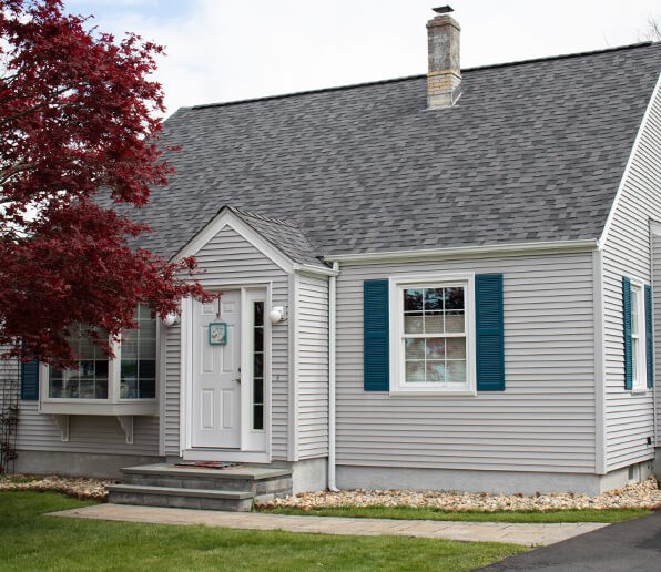 home in massachusetts with new roof