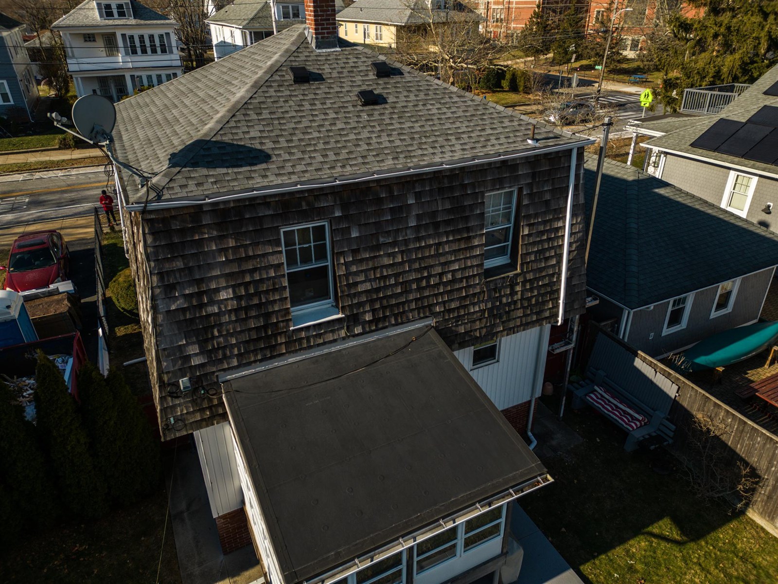 garage roof installation