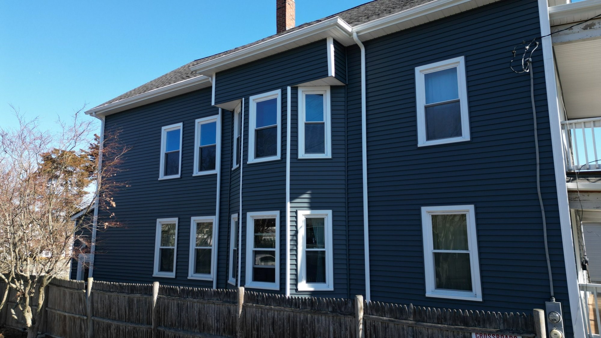 new windows installed on a home