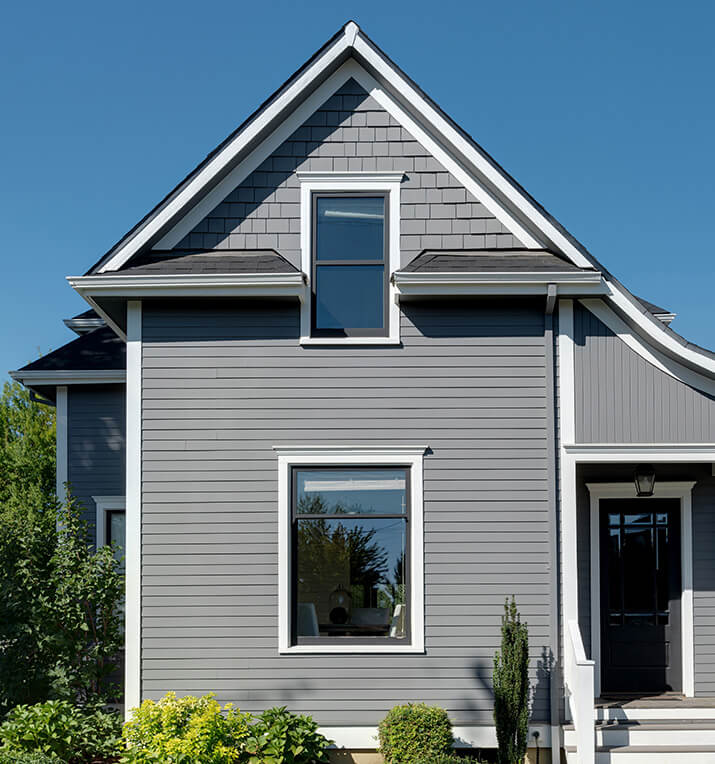new siding installed on a home in new bedford ma