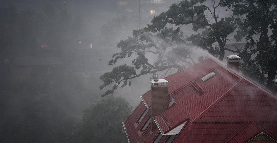 Wind Storms in Massachusetts Causing Roof Damage