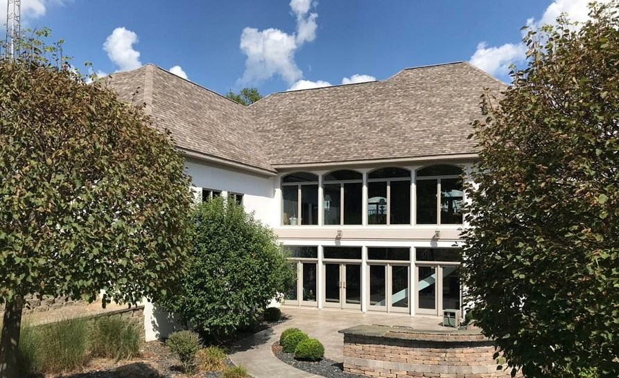 energy-efficient asphalt roof installation