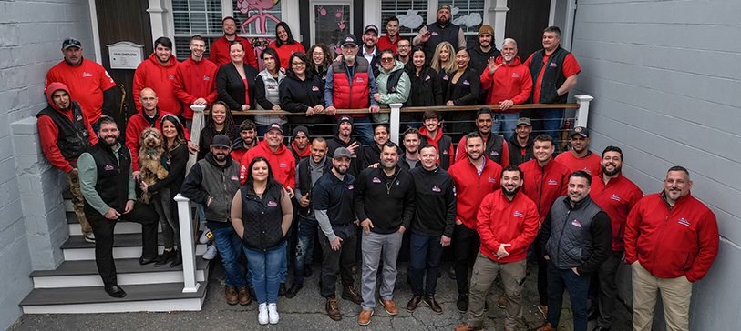Photo of the Couto Construction team