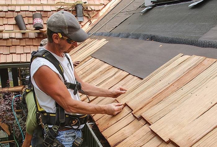 cedar shake roof replacement in Rhode Island