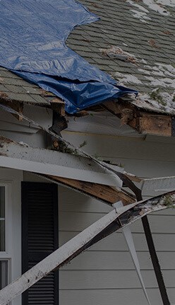 emergency roof repair for structural roof failure in New Bedford
