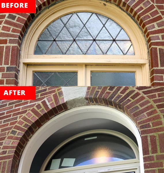 window replacement project before and after