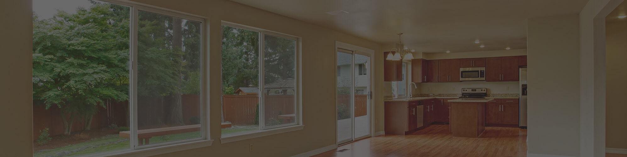 Massachusetts style slider windows in kitchen