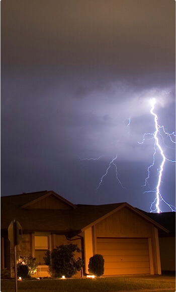 roof insurance for lightning damage in new bedford